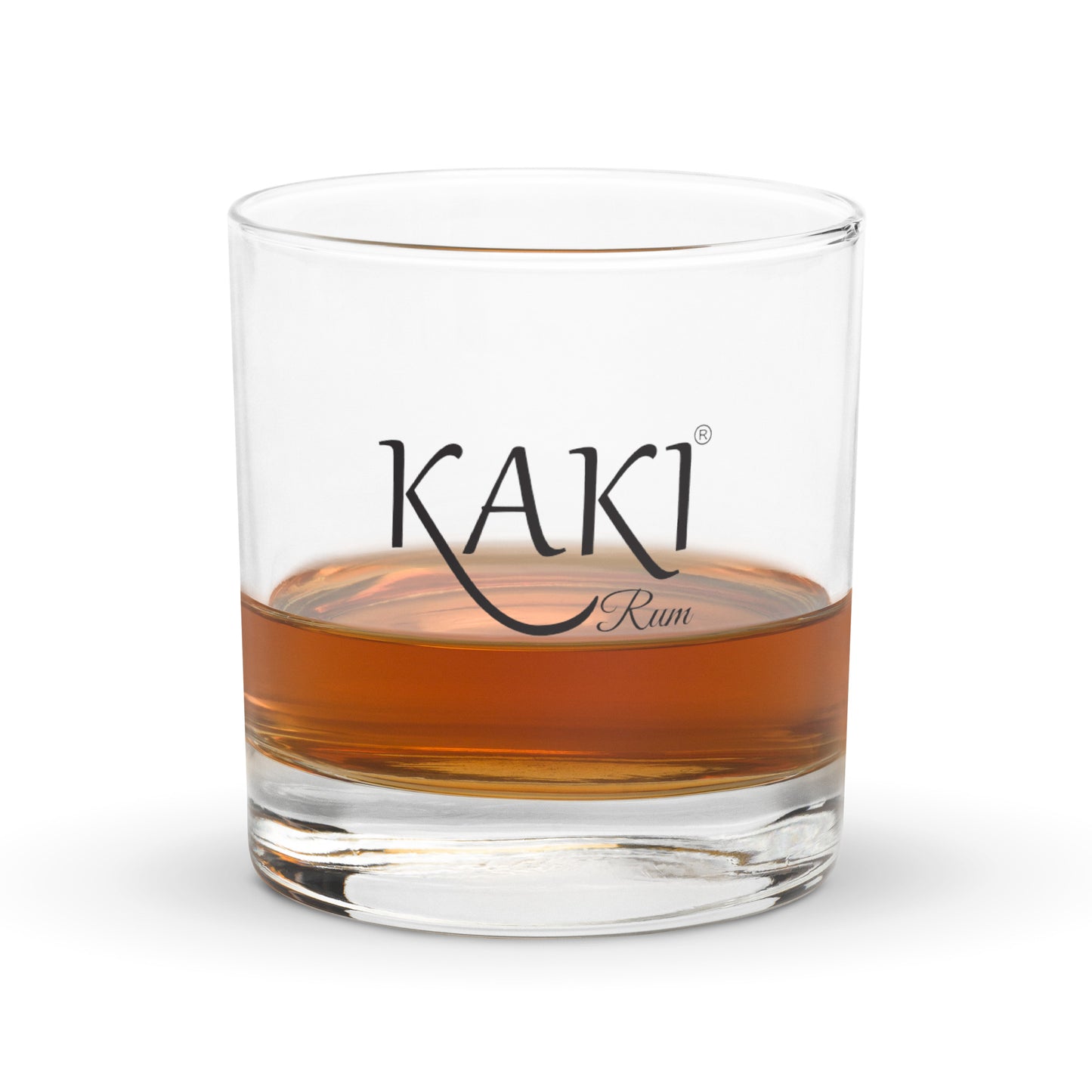 Kaki Rum Rocks glass