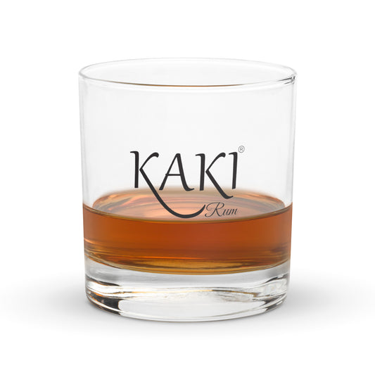 Kaki Rum Rocks glass