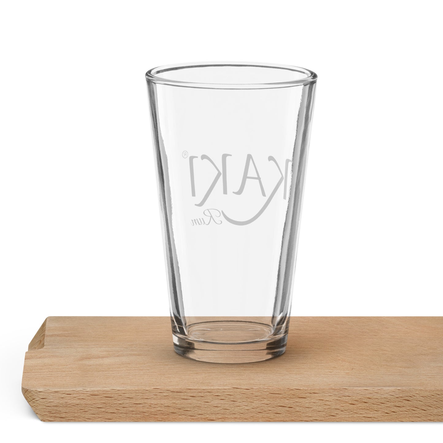 Shaker pint glass